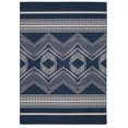 thumbnail image 1 of Outdoor Washable Boynton Navy & Ivory 7' x 9' Area Rug, 1 of 9