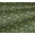 thumbnail image 5 of oneOone Viscose Jersey Fabric Triangle Block Print Sewing Fabric BTY 60 Inch Wide, 5 of 5