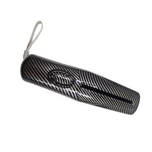 Small Paper Shredder, Space Saving Carbon Fiber Color Steel Blade USB Paper Shredder  for Office