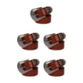 thumbnail image 1 of Ruiboury Embossed Pattern Belt With Fine Craftsmanship For Vintage And Western Looks Long Fashion Embossed Pattern Rivet Belt Long flower brown 110cm 5Set, 1 of 6