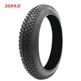 thumbnail image 1 of Bicycle Fat Tyre Buggy Puncture Proof Widening Non-slip Riding Cycling Tyres 20 / 24 / 26 x 3.0 / 4.0 Inch For Outdoor Riding Cycling, 1 of 9