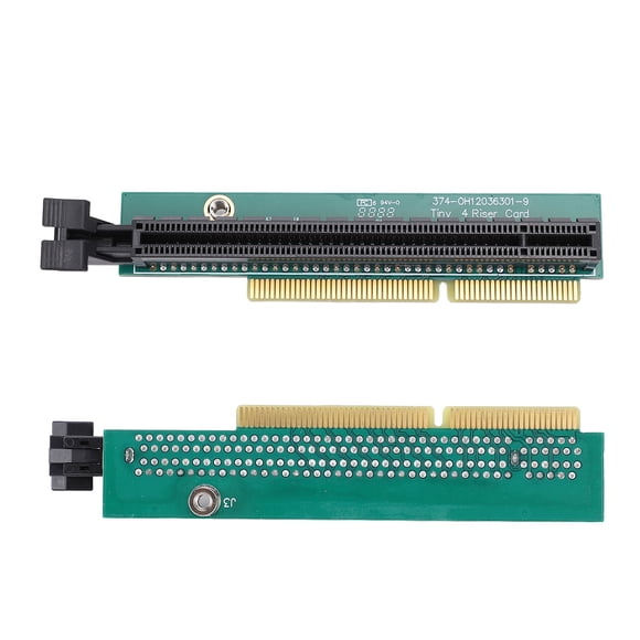 PCI E 16X Extender Converter Riser Card, PCI E Graphic Card Adapter Compatible with for Tiny 4 for ThinkCentre M920Q M910Q M910X M920X M720Q P330 P320 01AJ902