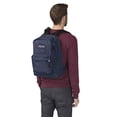 thumbnail image 3 of JanSport SuperBreak Plus One Sac à Dos - Sac d'École Léger, Bleu Marine, 3 of 3
