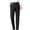 Black, variant on FAIWAD Men's Striped Print Suit Pants Business Straight Zipper Button Casual Dressy Pants