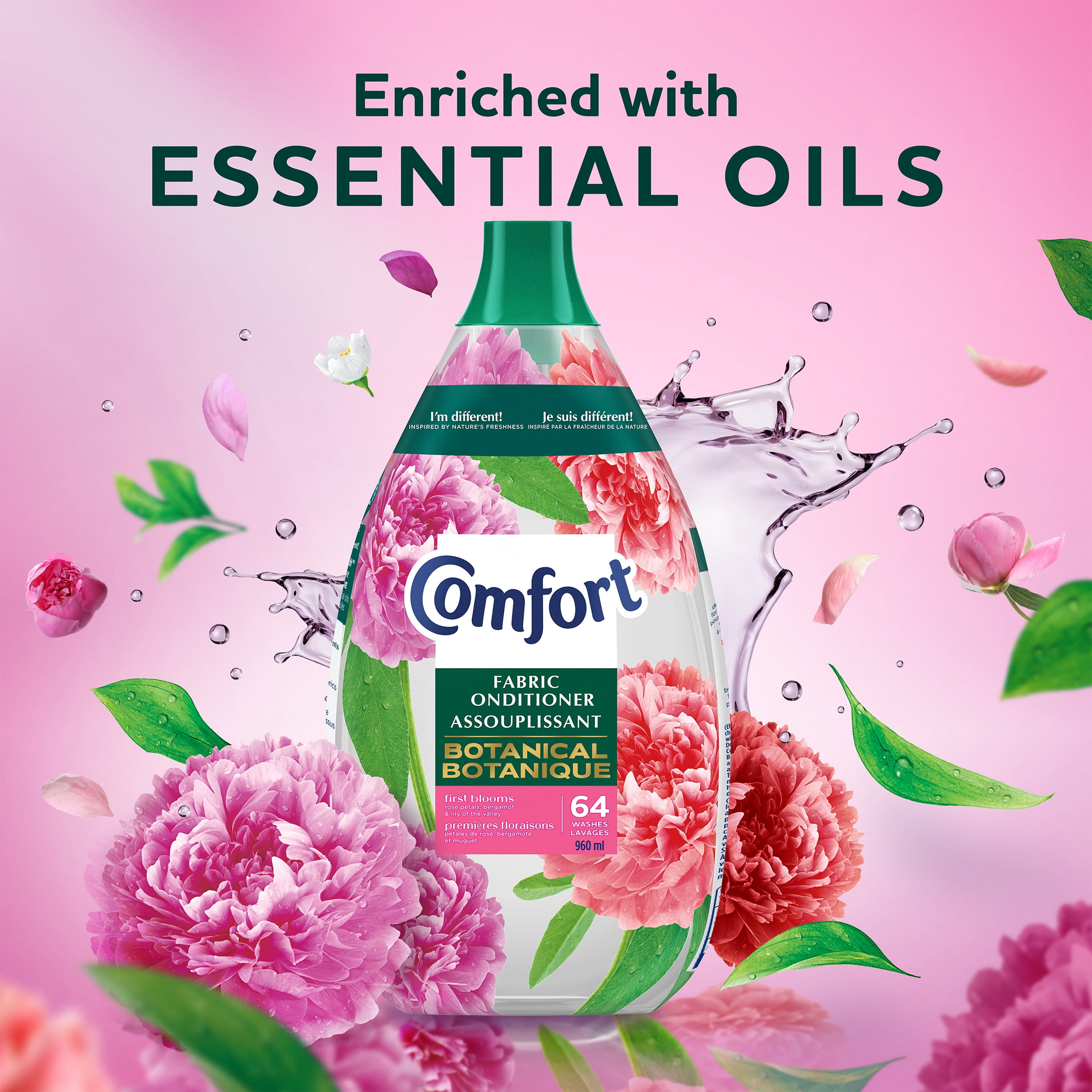 Comfort Fabric Conditioner First Blooms 64W 960ml