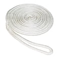 thumbnail image 1 of 3/8" X 15' Premium Double Braid Dock Line, White, 100% Nylon, 1 of 3