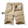 thumbnail image 2 of Diufon Men's Athletic Shorts Drawstring Waisted Outdoor Sport Shorts Spring Summer Hiking Shorts with Pockets, 2 of 7