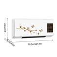 thumbnail image 3 of 2025 New Portable Air Conditioning Split Max, Mini Split AC/Heating System, Quiet Operation, Wall Mounted Air Conditioner with Remote Control for Home, Office, 3 of 9