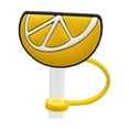 thumbnail image 1 of N01 Ensemble de 1 Pce de Couvercles de Paille Couvercles de Paille pour Protecteur de Paille Réutilisable Bouchons de Paille en Pvc pour Fruits Bouchons de Paille en Silicone, 1 of 7