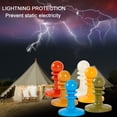 thumbnail image 5 of Agiferg Outdoor Camping Cap Camping Tent Support Pole Insulated Plastic Protective Cap, 5 of 5