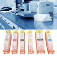 thumbnail image 4 of Printing Ink  5Pcs Ink  PGBK BK C M Y 5 Colors Smoothly Output Reusable Printing Ink, 4 of 8