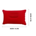thumbnail image 2 of Boovnll Throw Pillows, Inflatable Pillow Outdoor Travel Camping Pillow Self Inflating Cushion Lumbar Support Neck Protection Pillow, Throw Pillow, Pillow, Pillows, 2 of 4