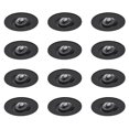 thumbnail image 1 of Round 3 inch Black LED Recessed Ceiling Down Light - 4000K Cool White - 12 Pack, 1 of 2