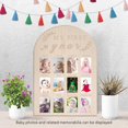 thumbnail image 4 of First Year Milestone Board, Wooden First Year Photo Board  For Kids For Daily Life, 4 of 8