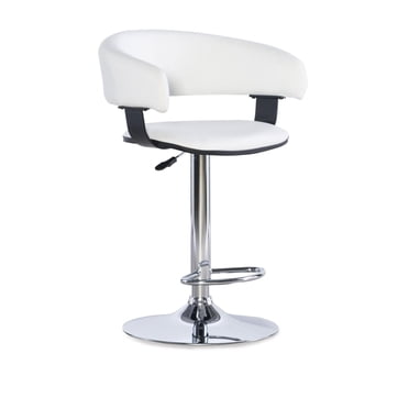 Tabouret Declan, Blanc