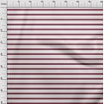 thumbnail image 3 of oneOone Popeline de Coton Rouge Carmin Tissu à Rayures Bloc Matière de Robe Tissu Imprimé Tissu au Mètre 56 Pouces de Large, 3 of 4