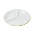 thumbnail image 1 of Binwennn Heat Imitation Porcelain Compartment Fast Food Trays Specifically Designed For School And Unit Canteens Commercial Grade Tableware round Plate Mat round Outdoor Table Set for 4 round Dinner, 1 of 4
