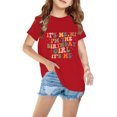thumbnail image 5 of T-Shirt Confortable à Manches Courtes Décontracté pour Tout-Petit HVOBBTY, T-Shirt Imprimé d'Anniversaire pour Garçons et Filles Tout-Petits, Mode Col Rond, Haut à Manches Courtes Imprimé Rouge, 3 Ans, 5 of 5