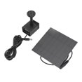 thumbnail image 3 of Solar Water Pump Kit, ABS Material Large Energy Panel 7V 1.2W DIY Solar Water Pump Kit Eco Friendly  For Bird Bath, 3 of 8