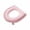 Pink, variant on 16.54"x14.96" Comfortable Toilet Lid Seat Cover, Toilet Lid Cover Soft Toilet Seat Cover Pads, Reusable Toilet Seat Covers Toilet Seat Pads