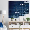 thumbnail image 5 of Design Art - Nuit Skyline de Chicago Bleue, 5 of 5