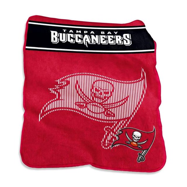 Logo Chaise 630-26X 60 x 80 Po NFL Tampa Bay Buccaneers Jeté Raschel