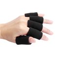 thumbnail image 1 of Agiferg 10pcs Stretch Basketball Finger Guard Support Sleeves Protector Black, 1 of 4