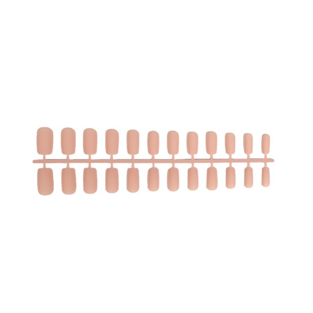 1 Set Glue on Nails Medium Length Files Stick Nails Medium Length Full Cover Wraps Art Decals Artificial Beauty Tool Manicure Kit Decorations 9