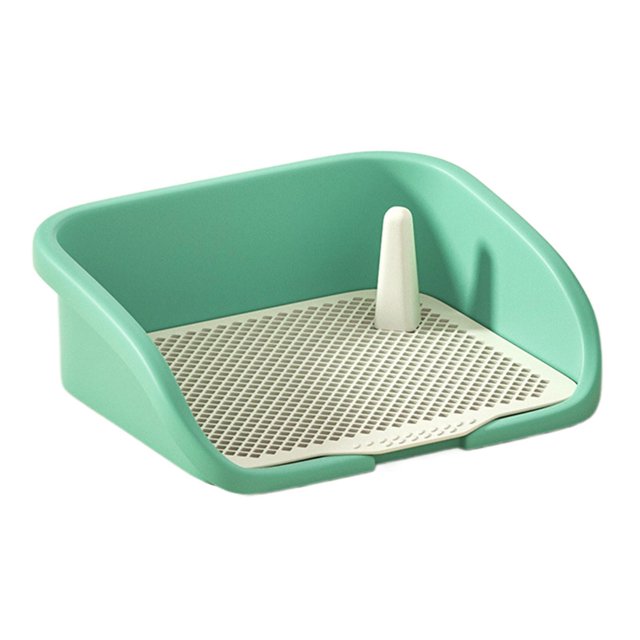 fastboy Dog Training Toilet Urinal Tray Paws and Floors Spotless Green L
