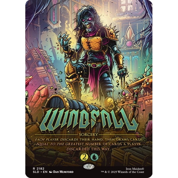 Magic the Gathering Secret Lair x Iron Maiden: Eddie Unchained