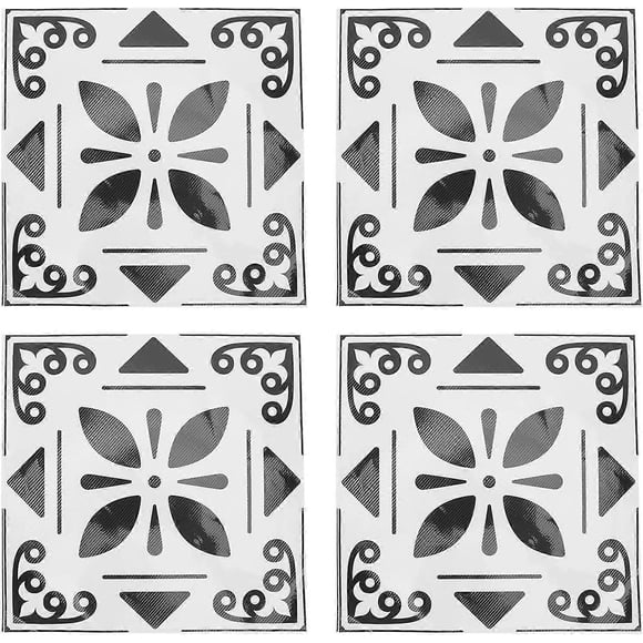 Peel and Stick Floor Tiles, Waterproof Anti-Slip Tile Stickers