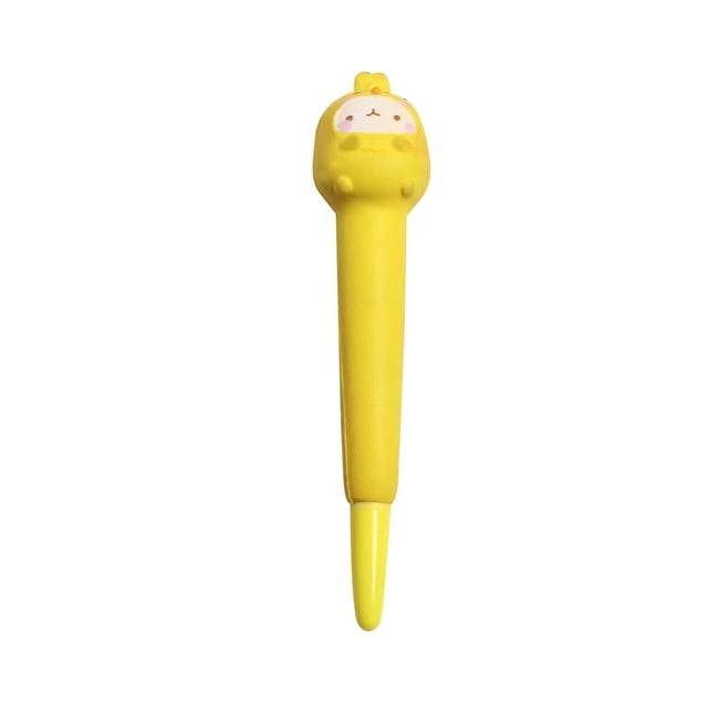 EGNMCR Soft Decompression Student Calligraphy Pen With Exchangeable Elastic Pen slow rebound pen
