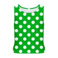 thumbnail image 2 of Plebaso Débardeurs d'Été pour Femmes Slim Imprimé Sans Manches Col Rond Tee-Shirts Froncés Blouses Décontractées pour Femmes, 2 of 4