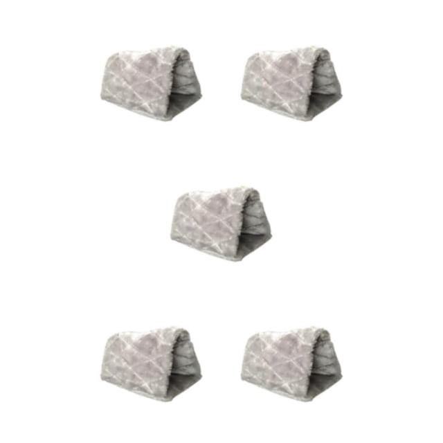 relayinert Soft And Safe Beautiful Bird Cage For Parrot And Canaries Fabric Is Soft gray S (17x16x12cm) 5Set