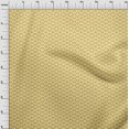 thumbnail image 4 of oneOone Georgette Viscose Yellow Fabric Geometric Sewing Craft Projects Fabric Prints By Yard 42 Inch Wide, 4 of 5