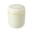 thumbnail image 2 of Save Big! Push-type Desktop Trash Can, Small Office Trash Bin with Lid, Coffee Table Waste Bin, Study Room Living Room Trash Can, Desk Organizer Waste Container, 2 of 6