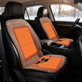 thumbnail image 4 of Hearth & Gear 24V Heated Car Seat Cushion 45 65 ℃ Heated Car Seat Cushion With Elastic Band Quick Heating Intelligent Control Car Seat Heating Pad For Winter Car Seat 60 up Exercise Chest Bar Workout, 4 of 6