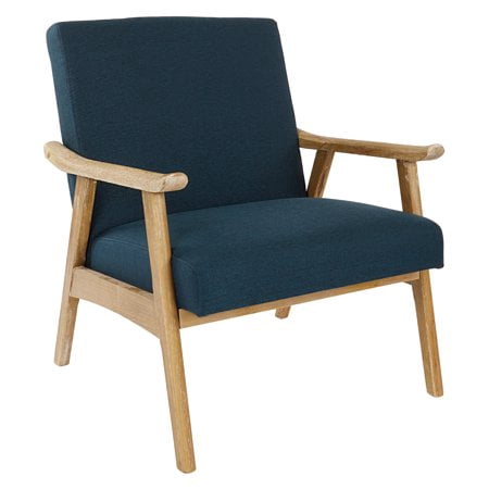 OSP Home Furnishings Weldon Chair in Klein Azure f