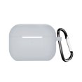 thumbnail image 1 of PANDACO Grey Soft Case for AirPods Pro (2nd Gen) Charging Case, 1 of 2