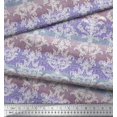 thumbnail image 2 of Tissu Imprimé à Rayures et Ogee en Rayonne de Pomme 1 Yard 56 Inch Wide, 2 of 3
