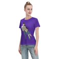 thumbnail image 4 of T-Shirt Basique à Manches Courtes pour Femmes Conan and Xiaolan, 4 of 6