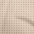 thumbnail image 1 of oneOone Cotton Silk Light Beige Fabric Geometric Craft Projects Decor Fabric Printed By The Yard 42 Inch Wide, 1 of 4