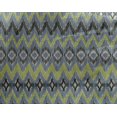 thumbnail image 4 of oneOone Tissu Viscose Georgette Imprimé Chevron Ikat Tissu au Mètre 42 Pouces de Large, 4 of 4