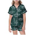 thumbnail image 2 of WEAIXIMIUNG Kid DIY Hand Painted Homewear Set Colouring Pajama Sets For And Girl Can Play With And Wea 130, 2 of 5
