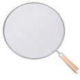 thumbnail image 1 of Hearth & Gear Frying Pan Splatter Guard | Splatter Screen For Frying Pan | Mesh Splatter Guard Kitchen Frying Pan Oil Proof Cover For Frying Pan 1pc Silicone Baking Mat Bakeware Organizer Vertical, 1 of 4
