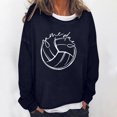 thumbnail image 1 of 2023 Sweat à Capuche Surdimensionné pour Femmes Mode Imprimé Manches Longues Confortable Respirant Col Rond Costumes Halloween/noël 50 % de Réduction Liquidation, 1 of 5