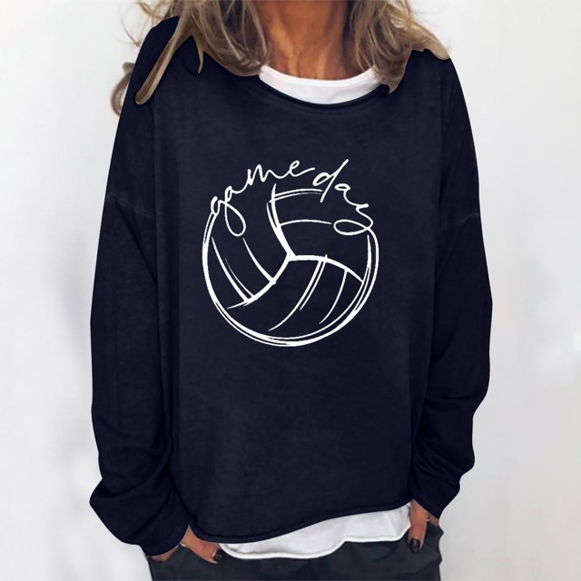 2023 Sweat à Capuche Surdimensionné pour Femmes Mode Imprimé Manches Longues Confortable Respirant Col Rond Costumes Halloween/noël 50 % de Réduction Liquidation