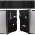 thumbnail image 2 of 600D Oxford Double Side Caddy Organizer with 12 Pockets 53.9 ×12.8 Inches Dorm Office Over the Fridge Caddy Organizer Machine Washable Flatware Storage Organizer for Home Dorm, 2 of 6