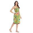 thumbnail image 3 of Oussum Robe Tube Courte pour Femmes Sans Manches, Robes d'Été, Vert, 3 of 7
