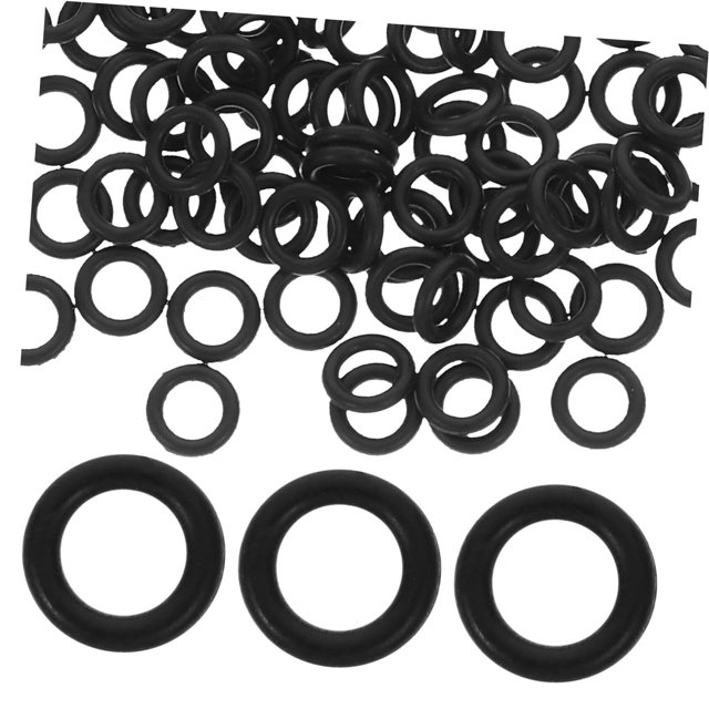 1 Ensemble de Rondelles de Robinet Joint de Remplacement Pièces de Rechange pour Robinet Extérieur Rondelle Plate Joint de Remplacement Assortiment de Rondelles Plates Kit de Rondelle de Jardin Nitrile Noir